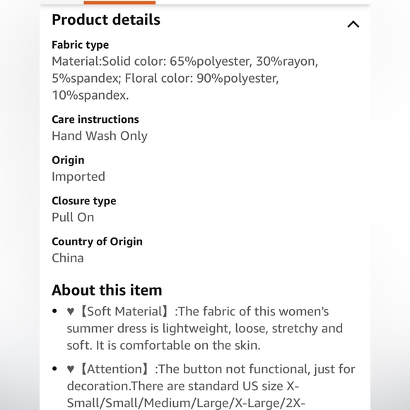 Women’s summer/fall dress size Medium - NEW WITH TAGS never worn - Picture 7 of 8